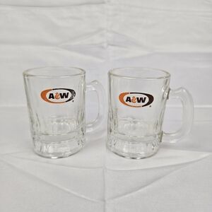 Vintage Mini A&W Rootbeer Mugs